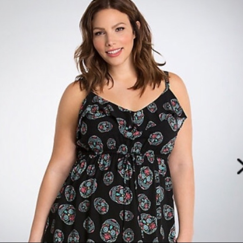 Torrid Colorful skull dress